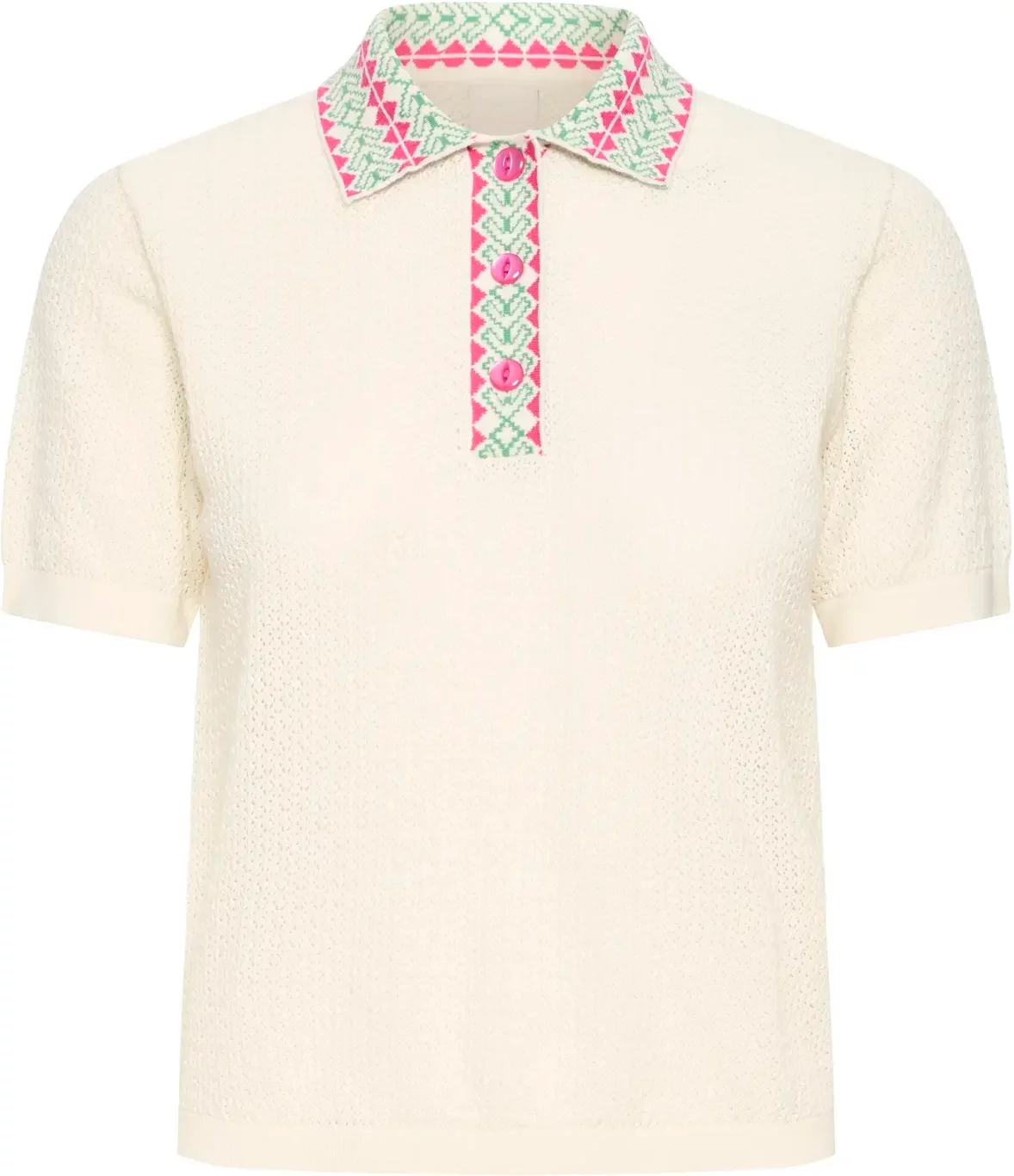 Women's short sleeve sweater Ichi IHDotia Ss
