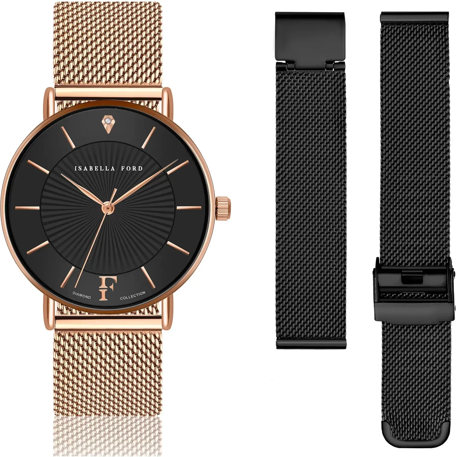 Women's watch and watchband Isabella Ford Naomi
