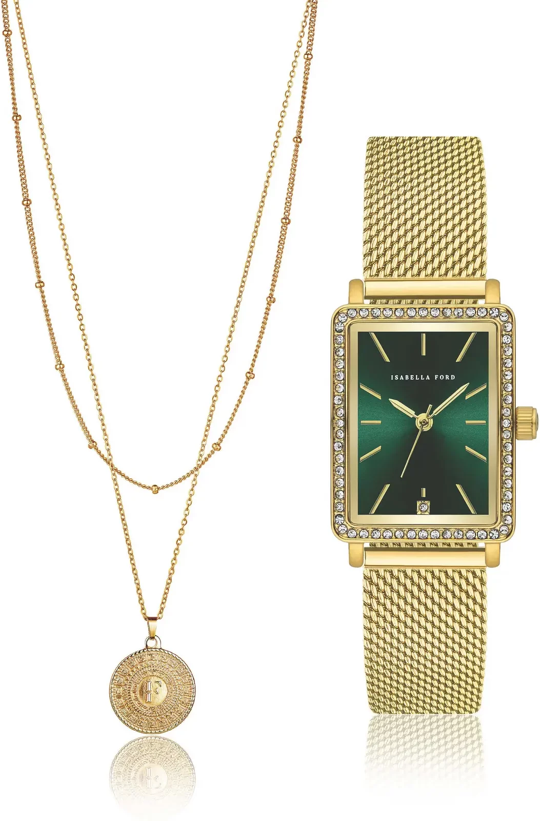 Watch and necklace for women Isabella Ford Zélie