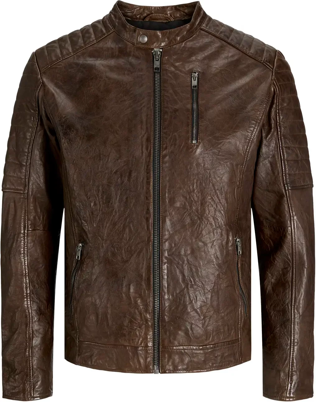 Leather jacket Jack & Jones Richard