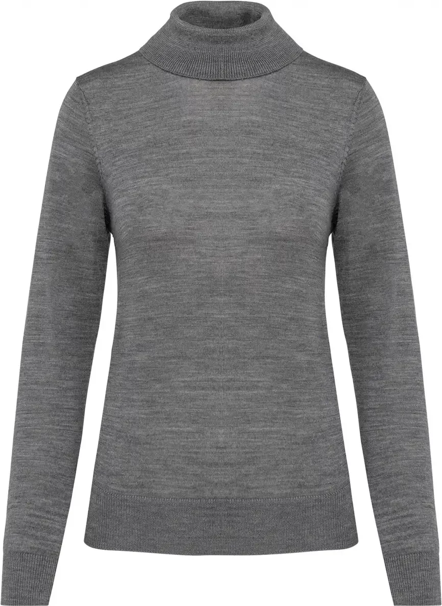 Women's merino turtleneck sweater Kariban Premium