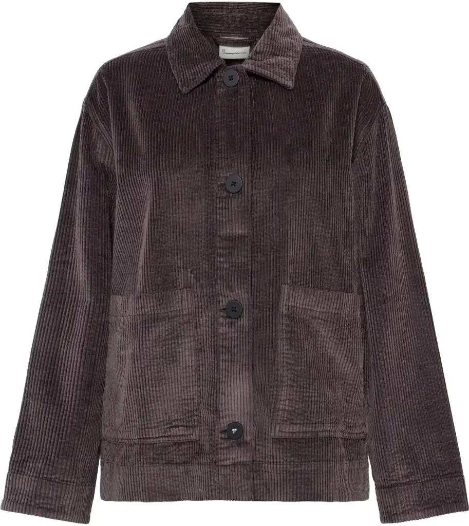 Cotton Corduroy Overshirt Women KnowledgeCotton Apparel