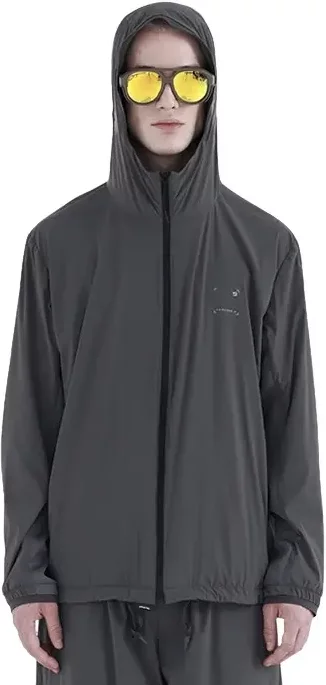 Hooded zip-up jacket Krakatau