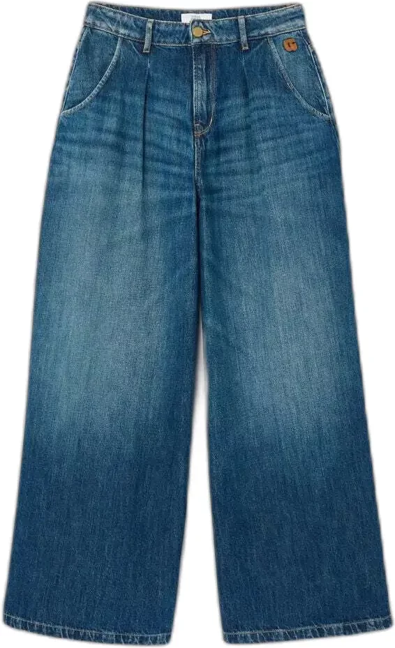 Extra Wide Leg Women's Jeans Le Temps des cerises Louvy