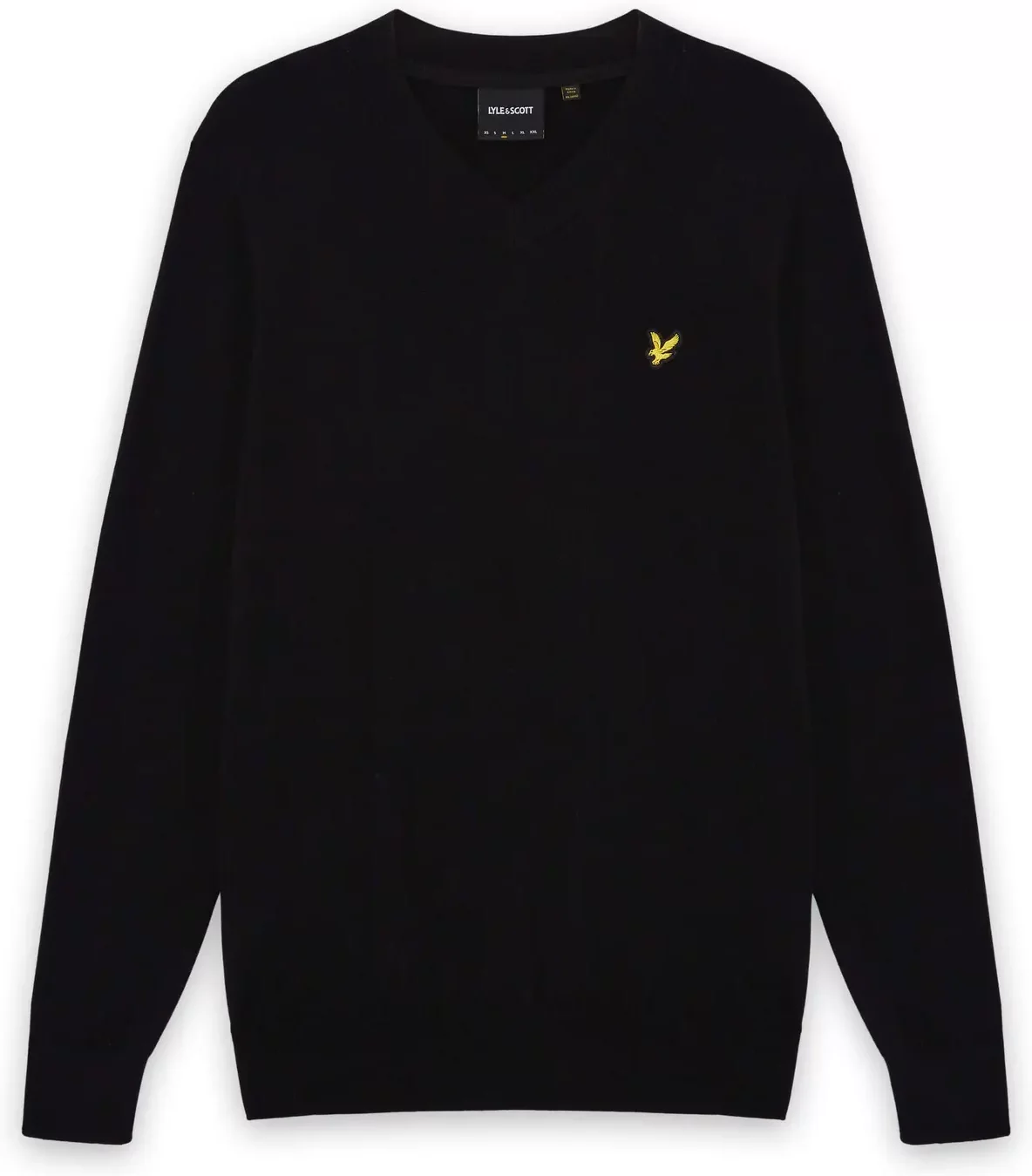 Merino cotton v-neck sweater Lyle & Scott