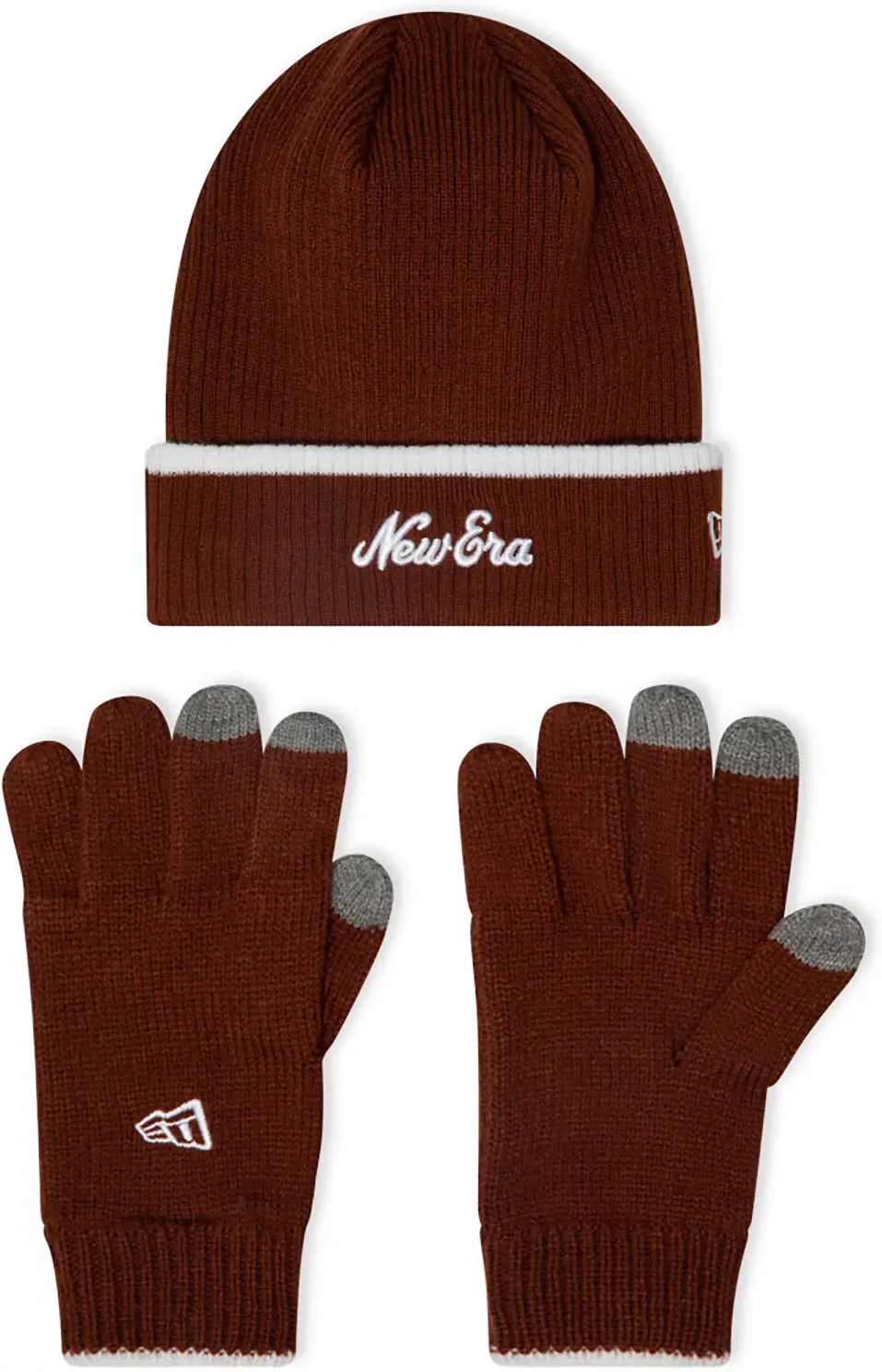 New Era Red E-Touch Hat & Gloves Set
