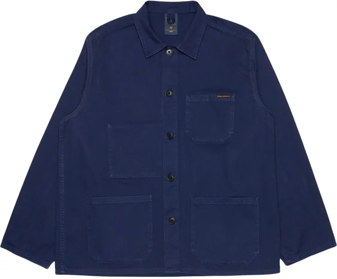 Women's overshirt Nudie Jeans Buddy Chore Herringbone