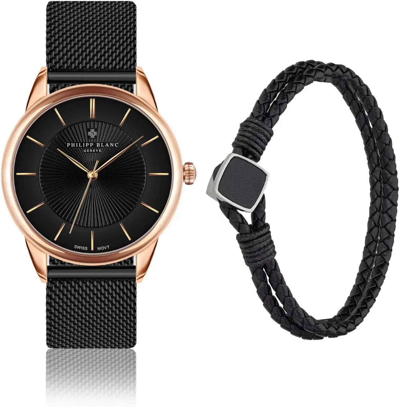 Women's watch with strap Philipp Blanc Link