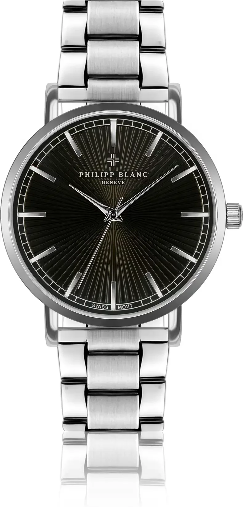 Silver watch Philipp Blanc Vernier