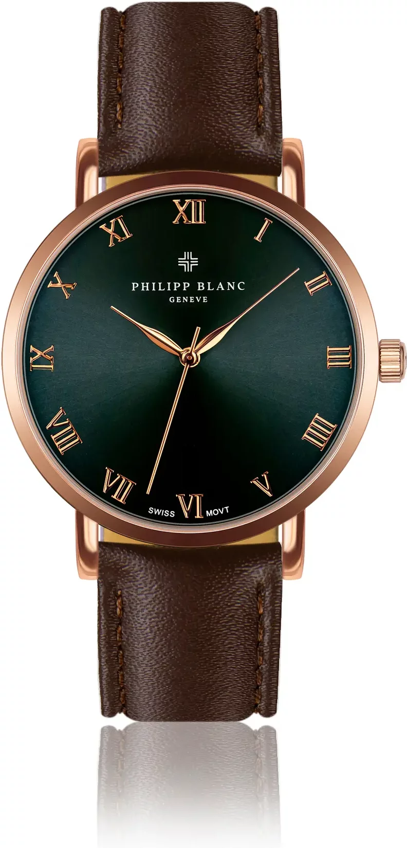 Leather watch Philipp Blanc Bern