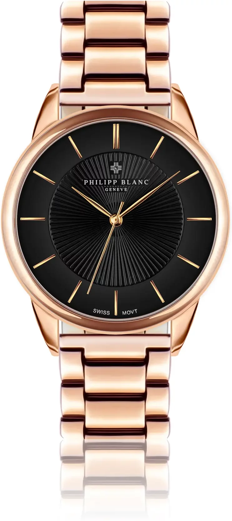 Silver watch Philipp Blanc