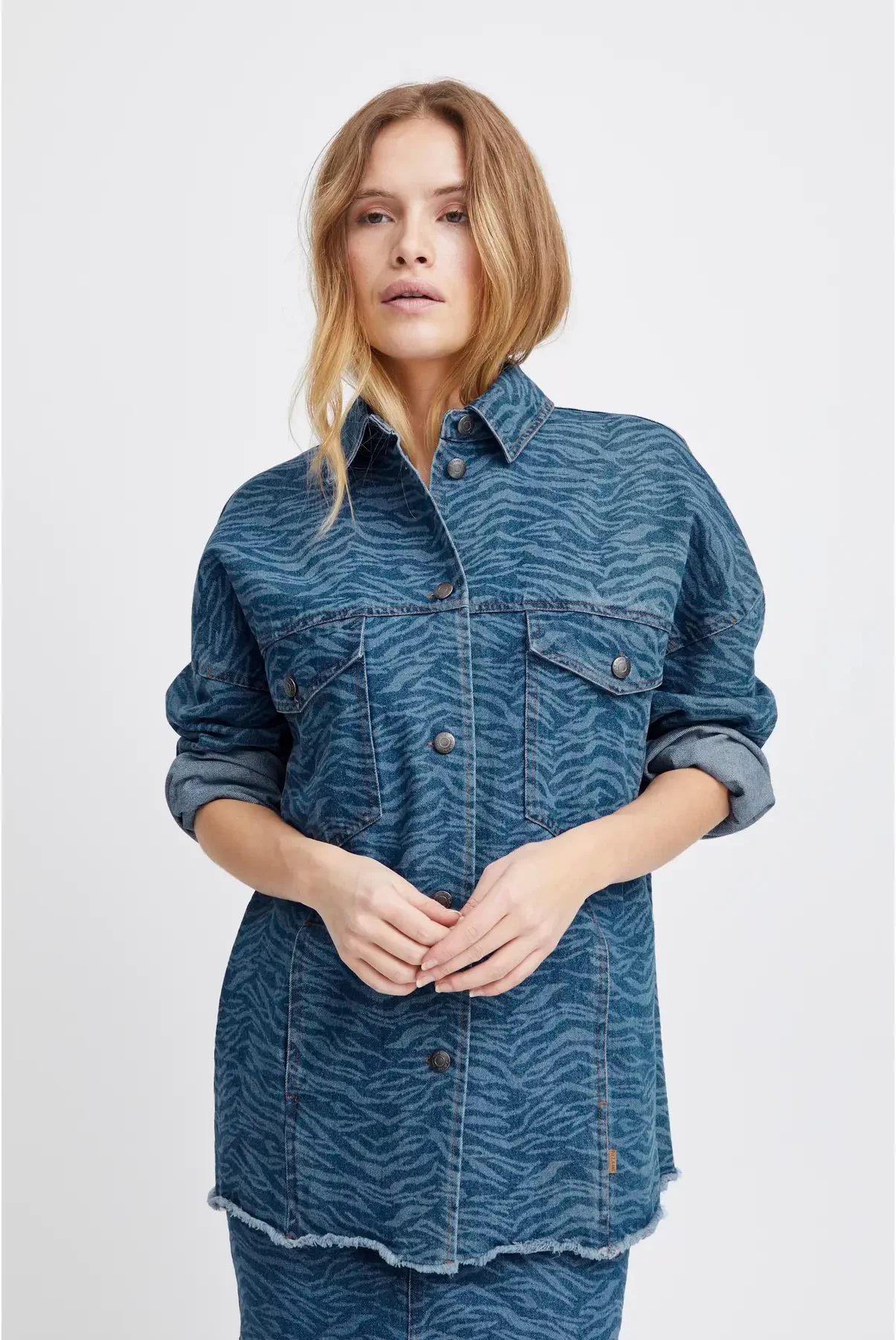 Women's denim jacket Pulz Jeans Zamala