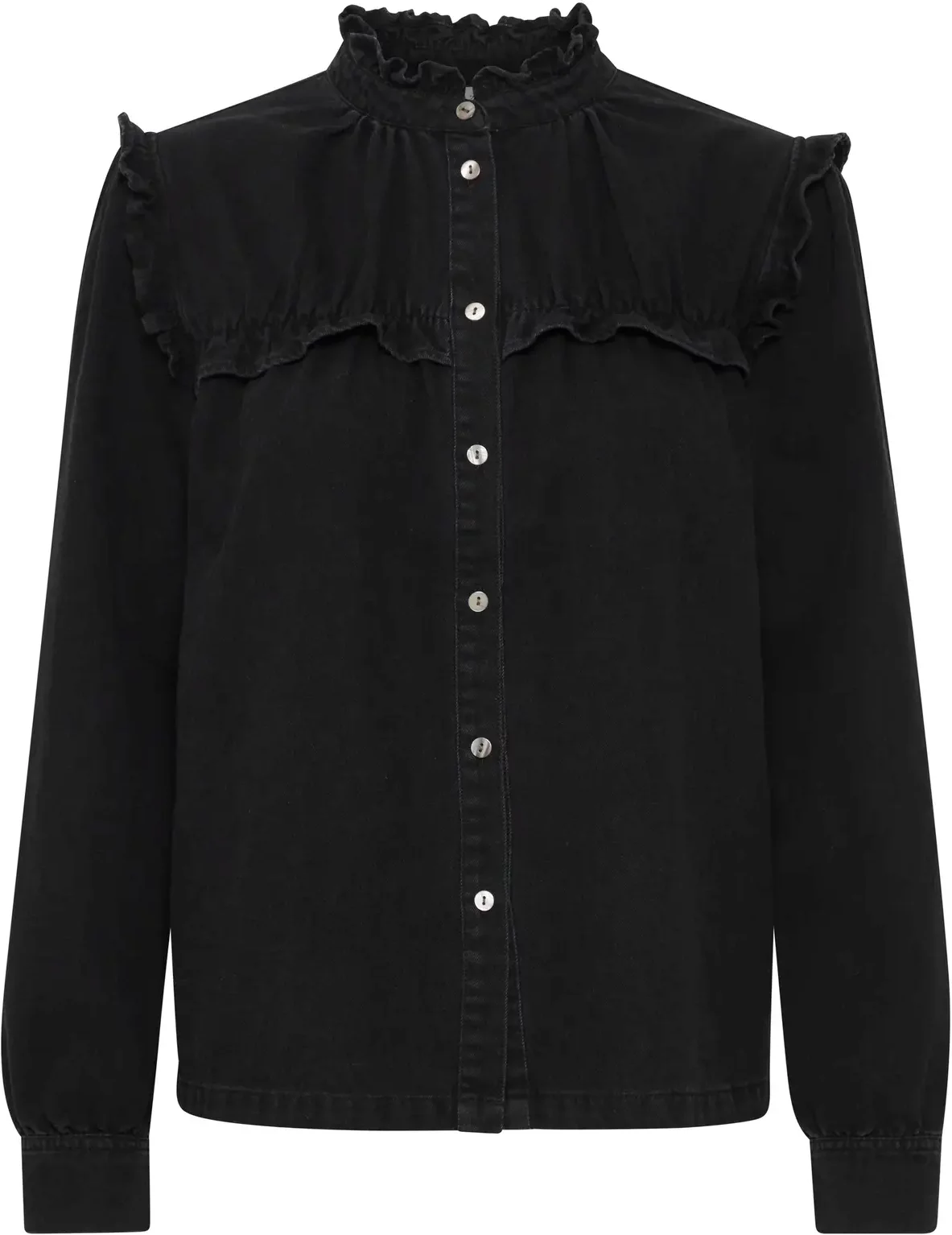 Women's ruffled shirt Pulz Jeans Malia