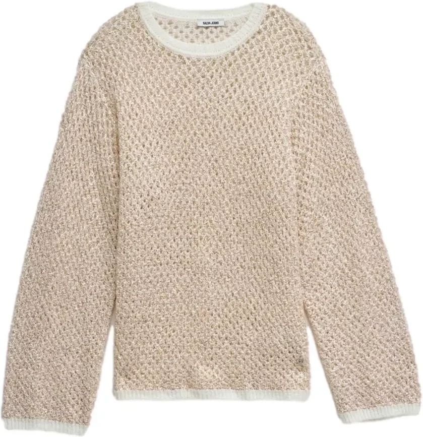 Lurex Knit Jumper Women Salsa Jeans