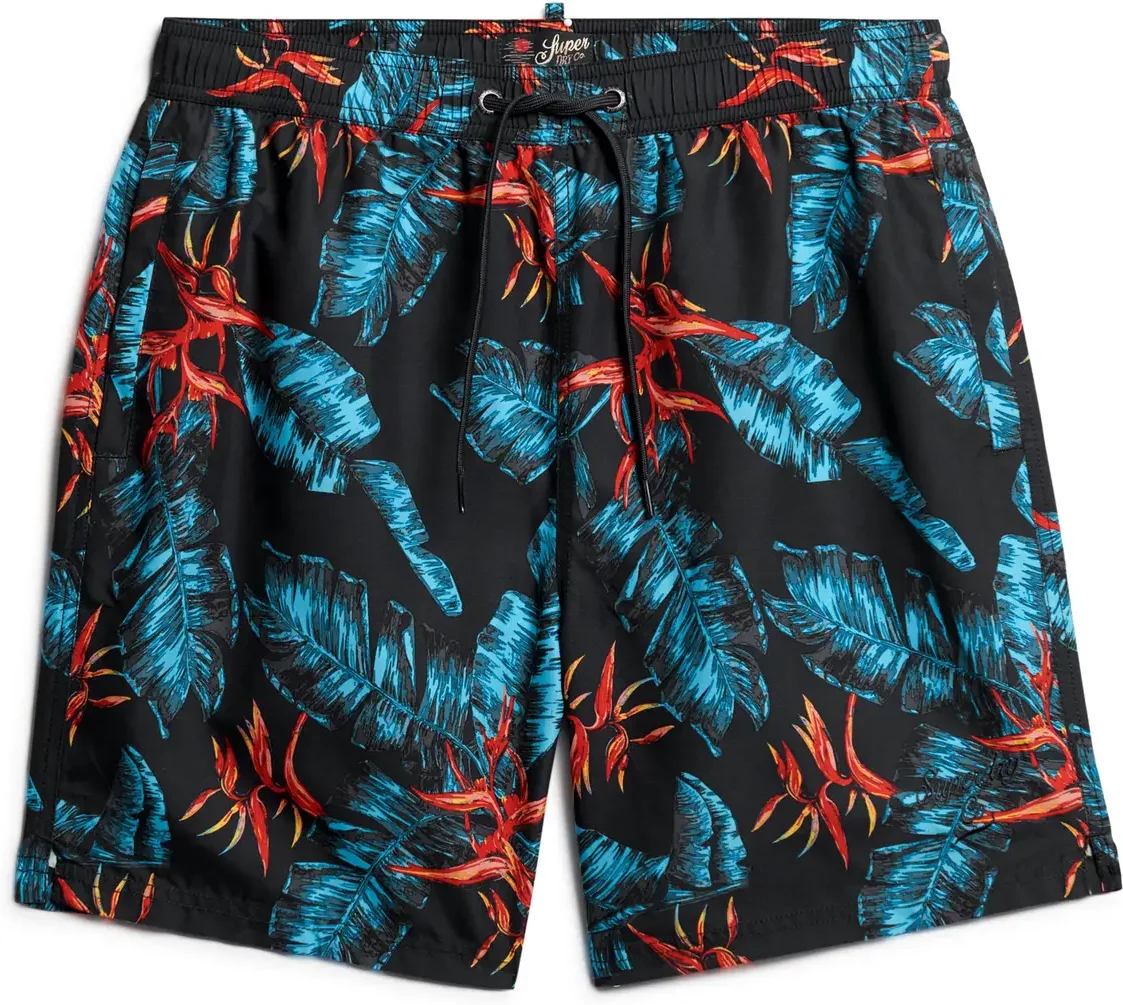 Hawaiian print swim shorts Superdry