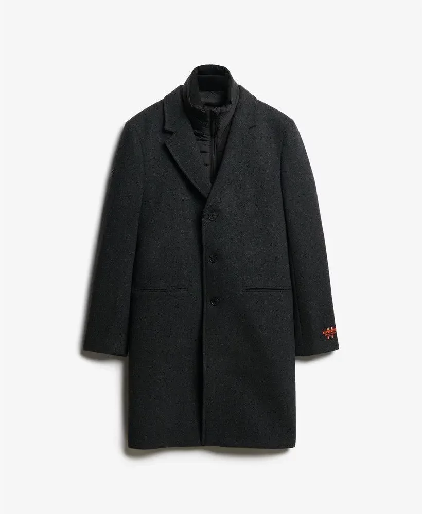 Fitted city coat 2 in 1 Superdry