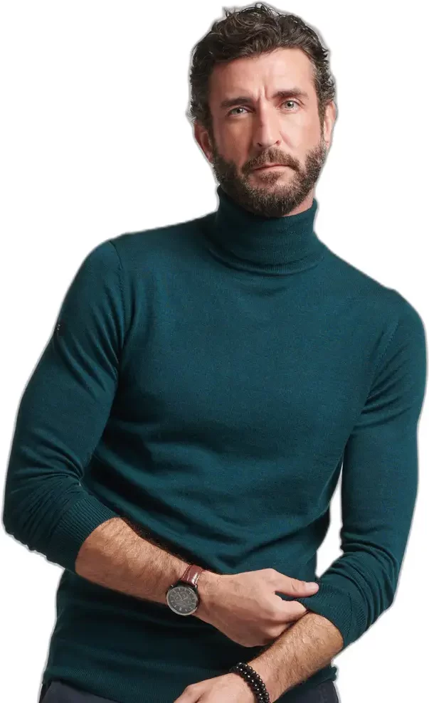 Merino turtleneck sweater Superdry