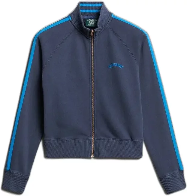 Women's logo sweatshirt jacket Superdry Essential