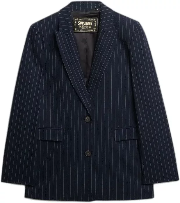 Women's blazer Superdry Pinstripe