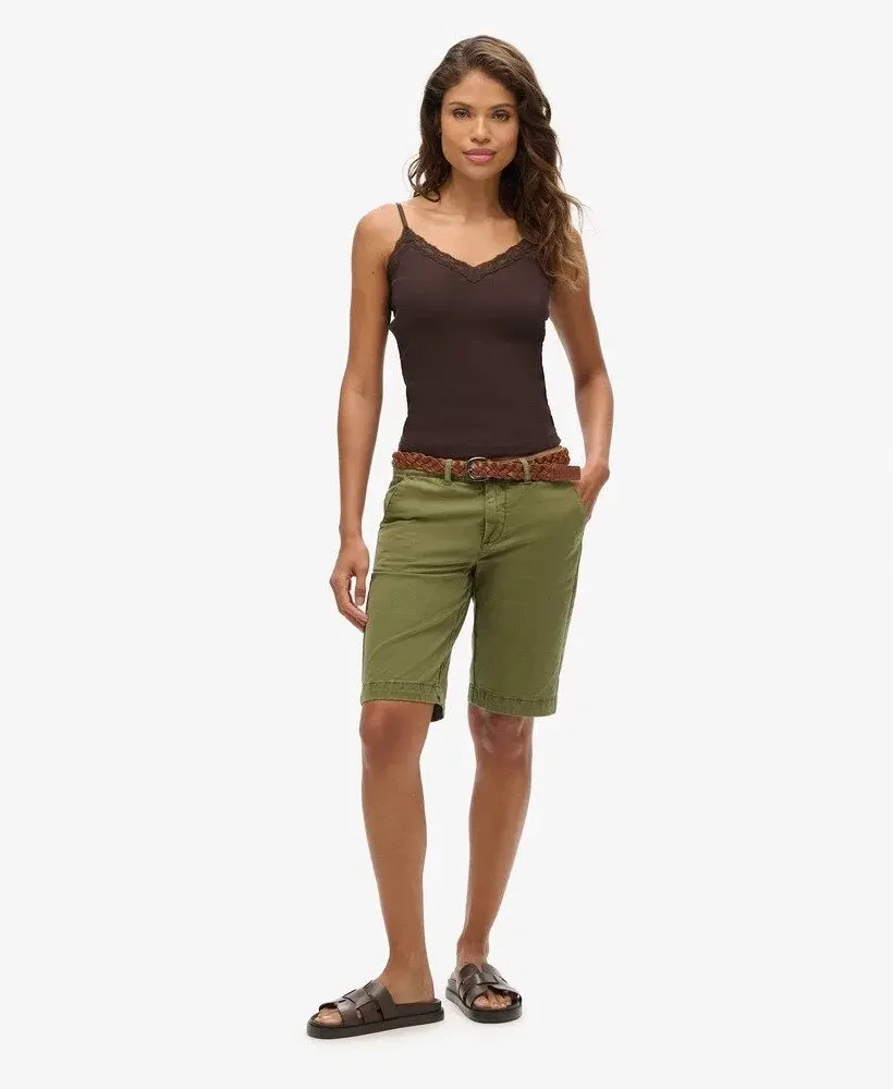 Women's chino shorts Superdry City