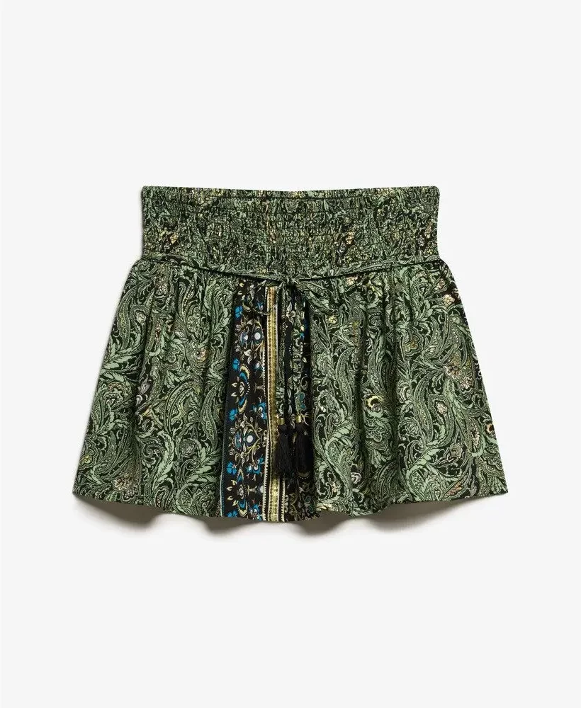 Women's paisley print mini skirt Superdry St Tropez