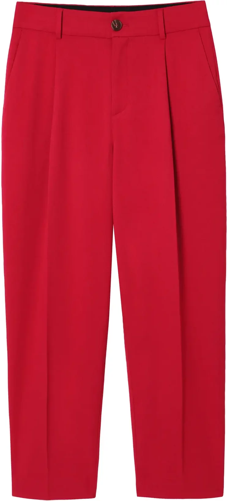 Women's Pleated Woven Trousers Tatuum Remi