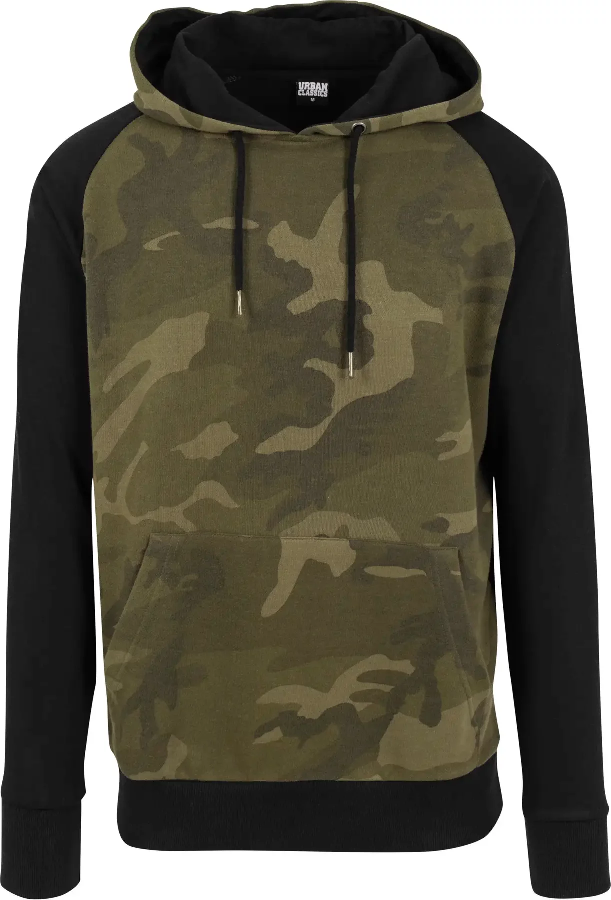 Hooded sweatshirt Urban Classic contrat raglan