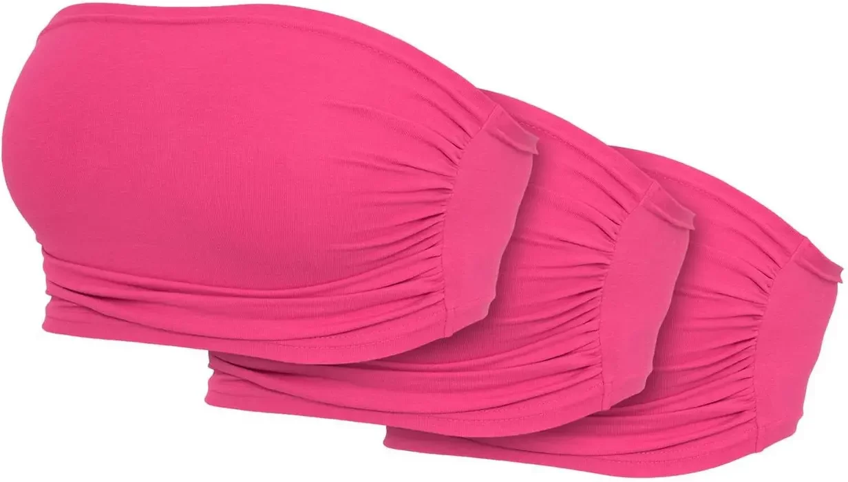 Women's bandeau tops Urban Classics (x3)