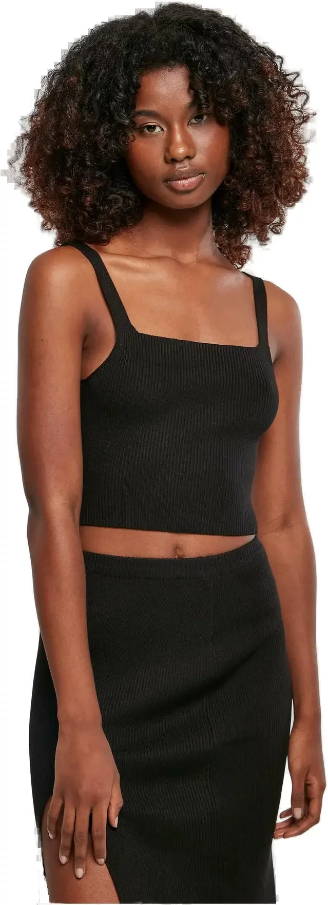 Women's short knitted tank top Urban Classics GT