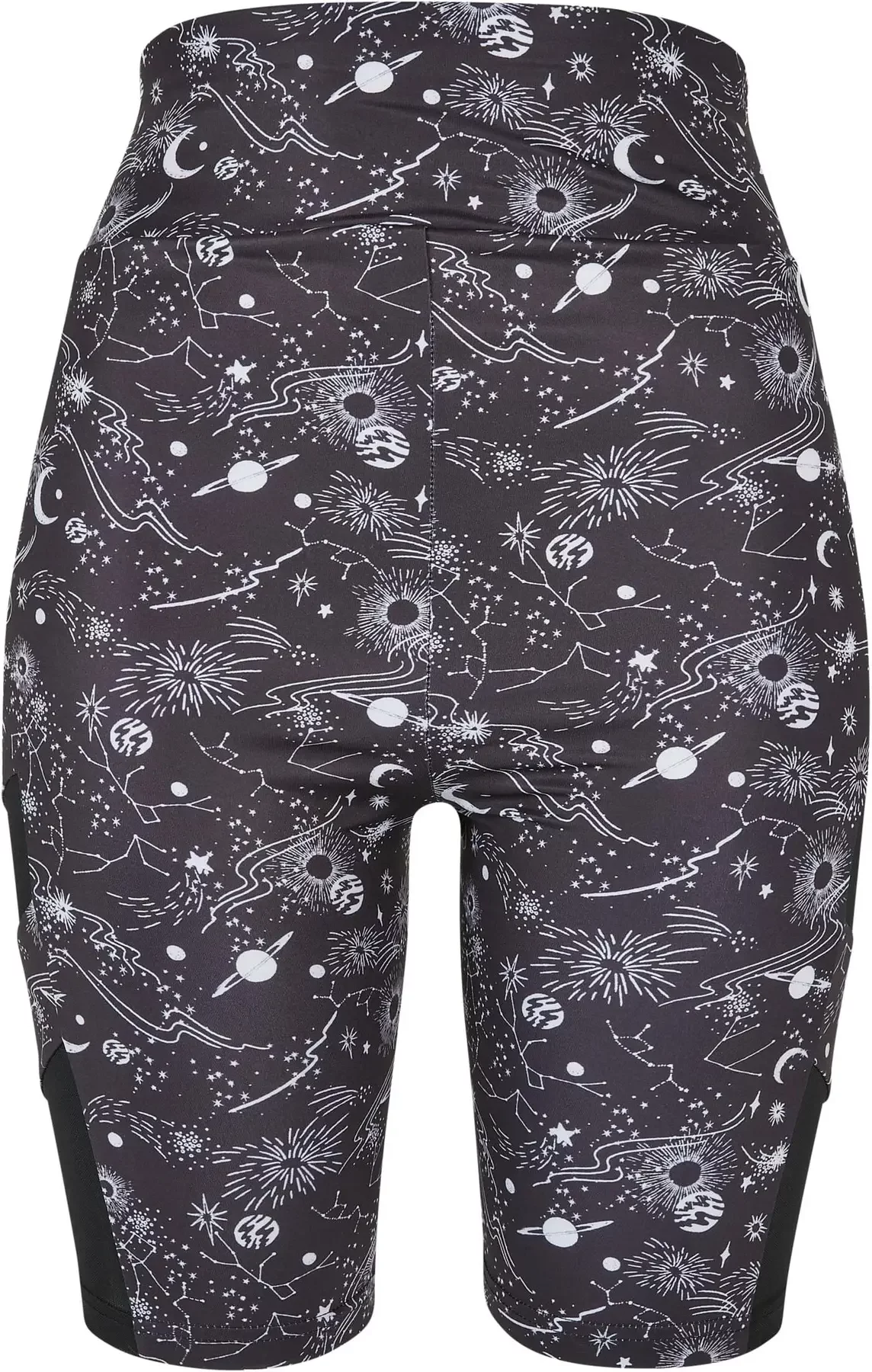 Women's high waist thighs Urban Classics AOP Tech Mesh