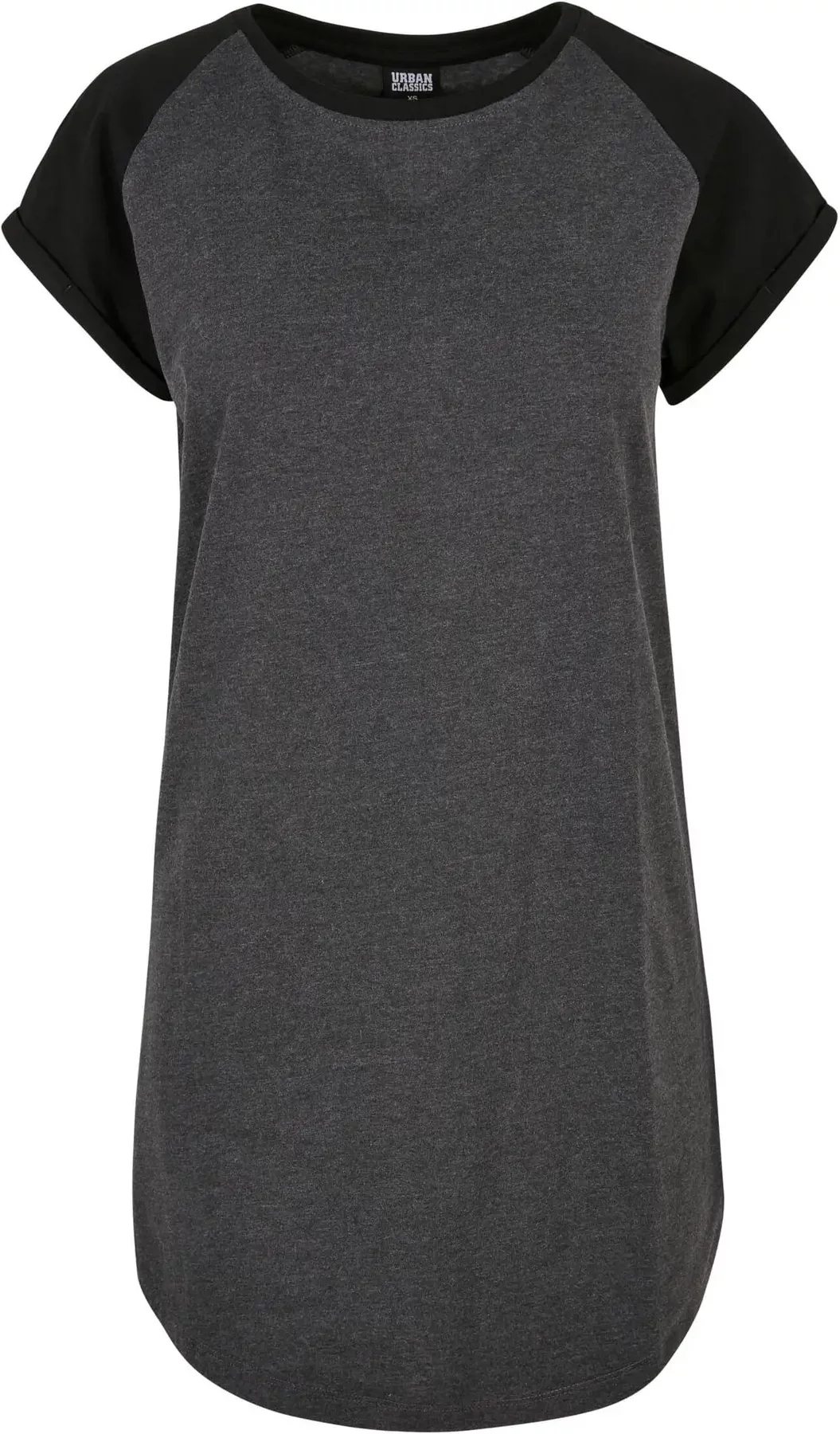 Raglan t-shirt dress for women Urban Classics Contrast