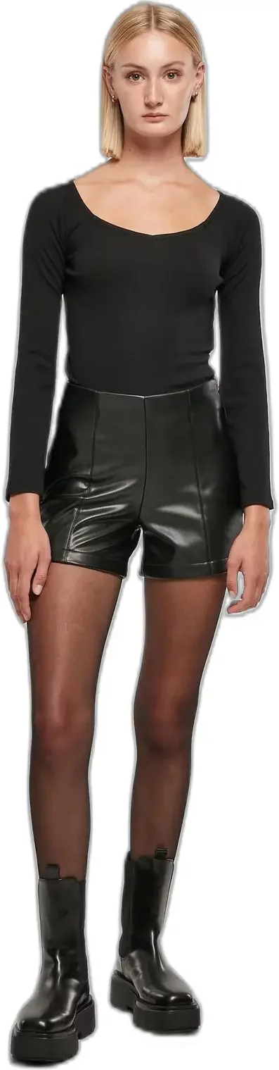 Women's leatherette shorts Urban Classics GT