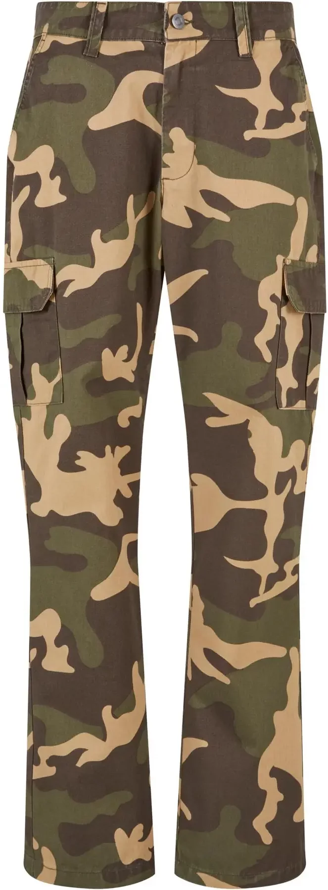 Cargo Trousers Urban Classics Straight Leg Camo
