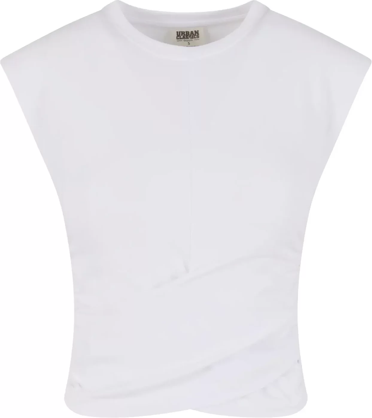 Women's cropped tank top Urban Classics Wrapped