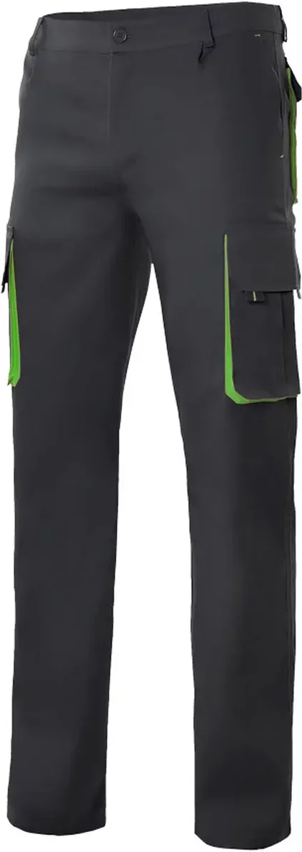 Bicolour Multi-Pocket Trousers Velilla