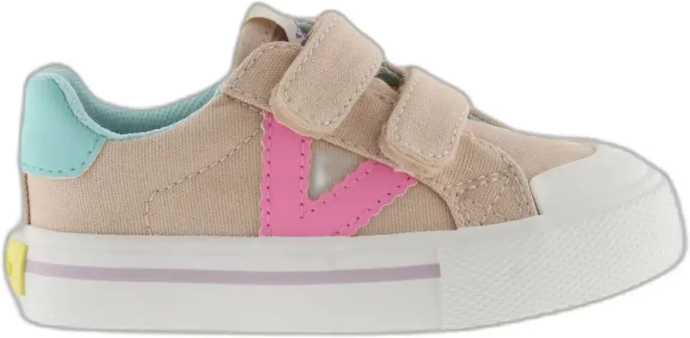 Canvas effect baby shoes Victoria
