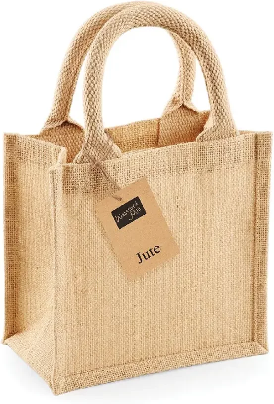 Small jute gift bag for women Westford Mill