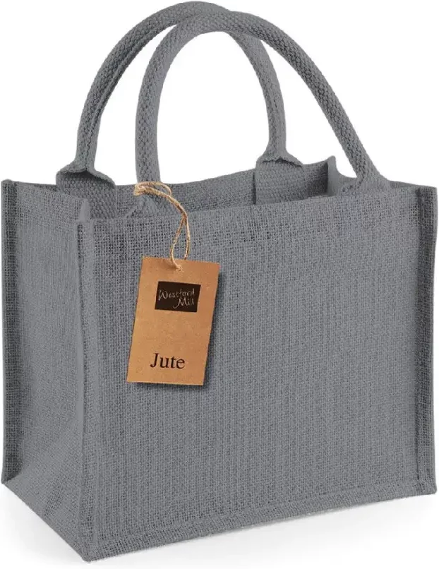 Small jute tote bag for women Westford Mill