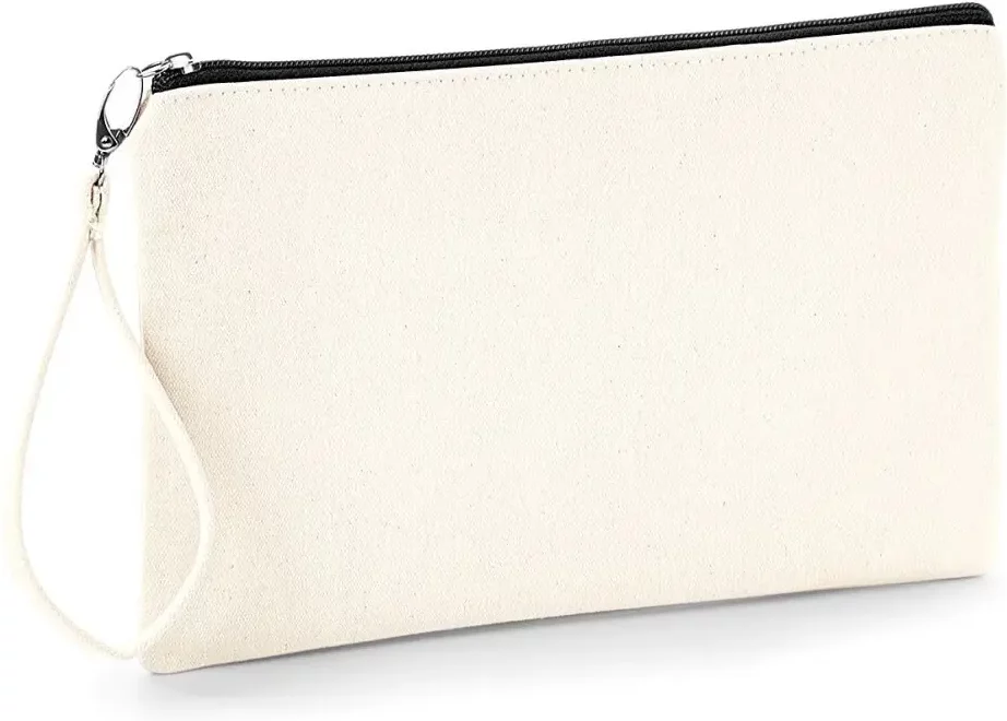 Small canvas cotton pouch for women Westford Mill