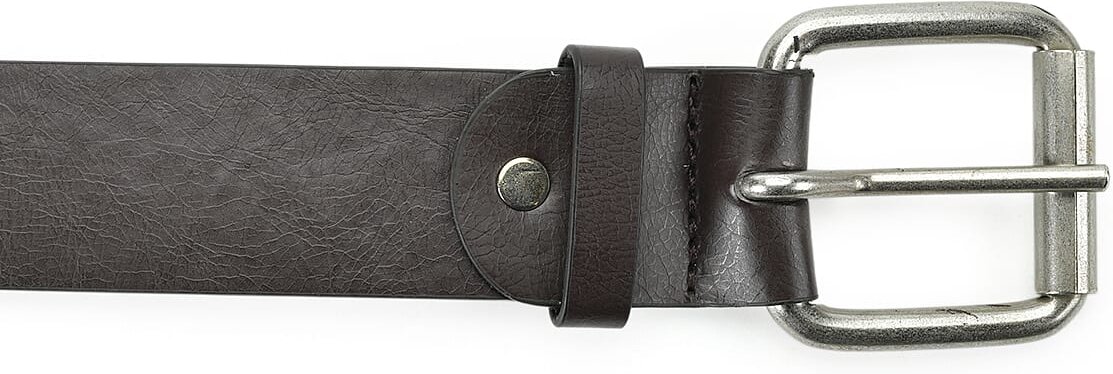Mens Classic Leather Belt (Size M) - Brown