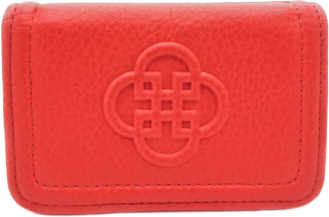 SADDLER Genuine Leather Clutch - Red