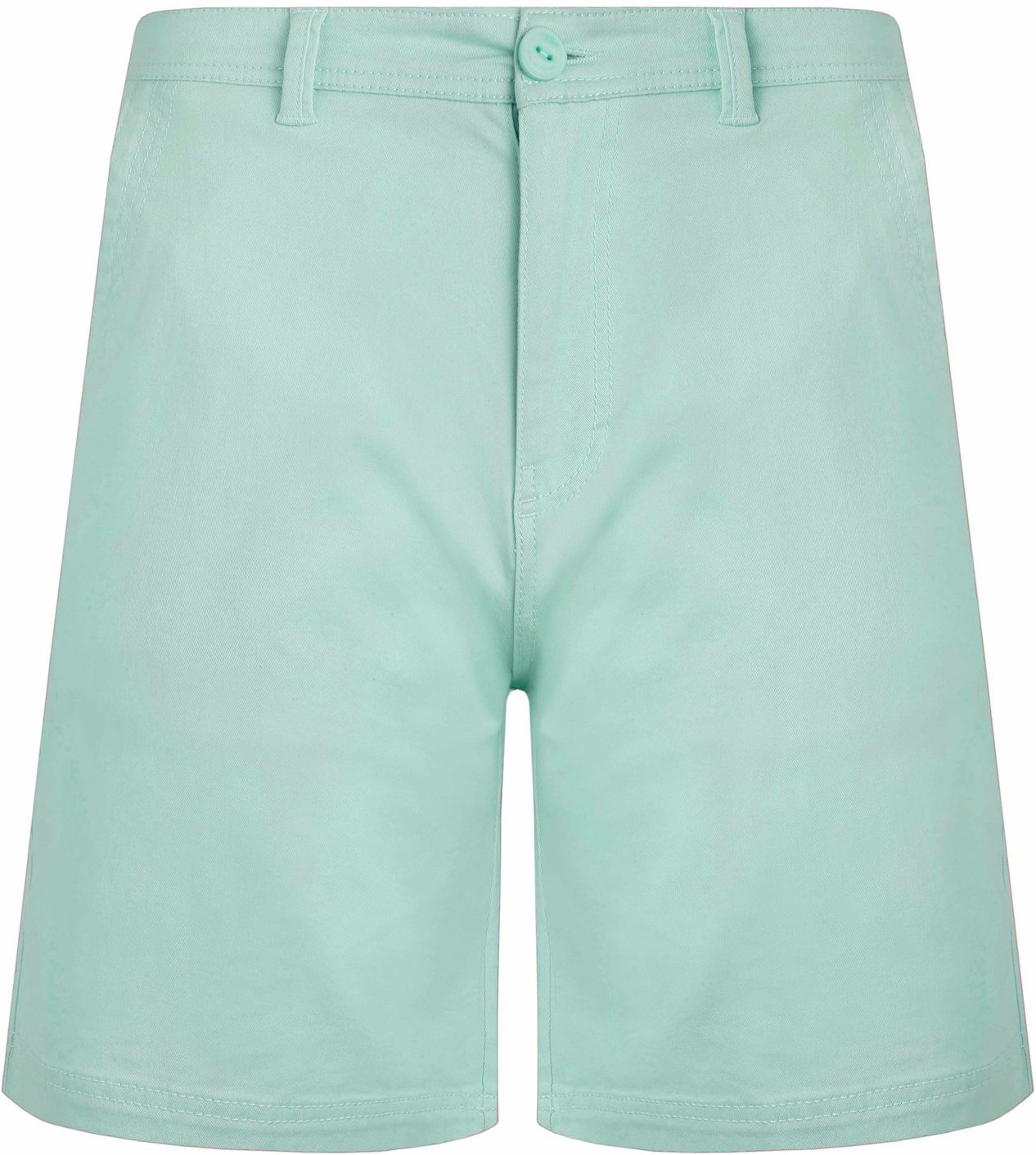 Weird Fish Rayburn Cotton Flat Front Shorts Seafoam Size 40