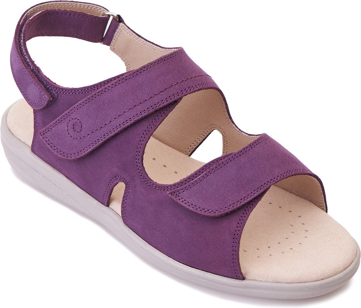 Cosyfeet Bright Women's Extra Wide Sandals for Swollen Feet