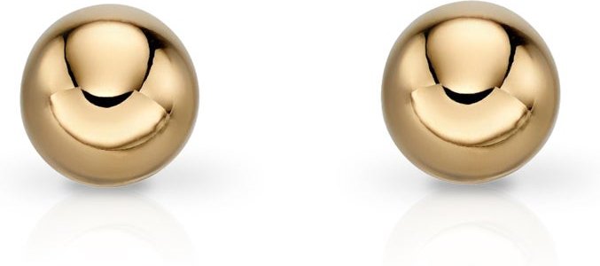 Fine Jewellery by John Greed 9ct Gold 4mm Ball Stud Earrings
