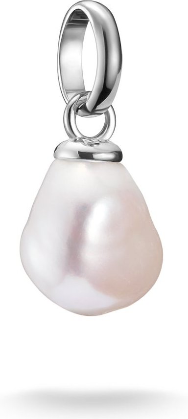 THOMAS SABO Connect Silver Freshwater Pearl Charm Pendant