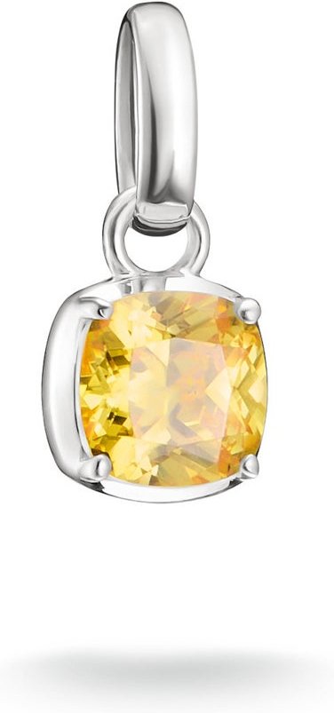 THOMAS SABO Connect Silver November Birthstone Charm Pendant