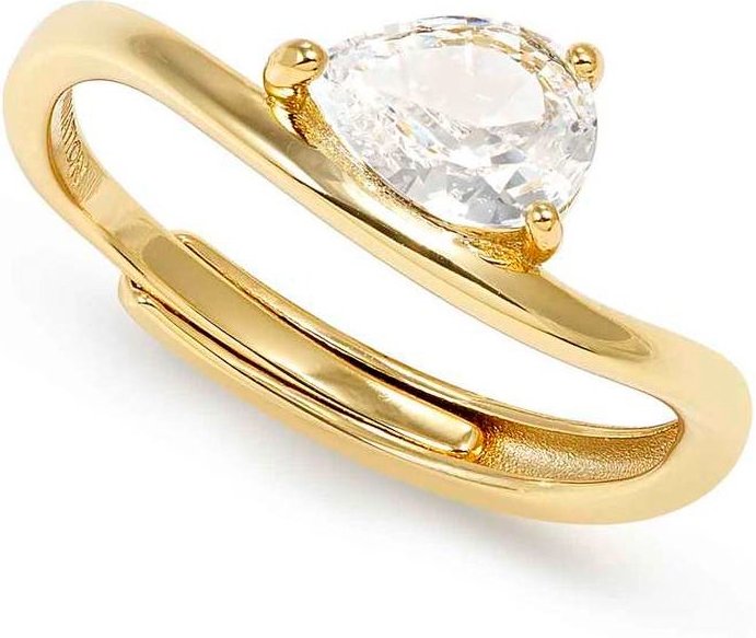 Nomination My Rebel Art Gold Plated Zirconia Ring