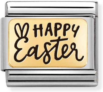 Nomination Classic Gold Happy Easter Charm