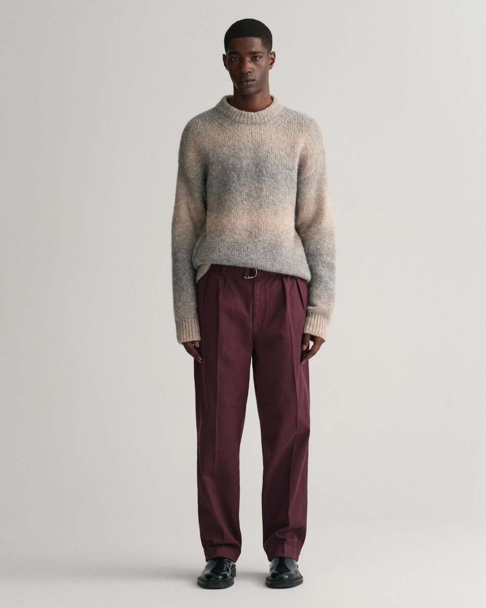 GANT Men Belted Pleated Chinos