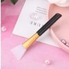 Joom 1 pièceslot brosse en Silicone de beauté de soin de visage de peau Durable pinceaux de maquillage professionnels brosse de maquillage propre barre dagitation 1pc noir